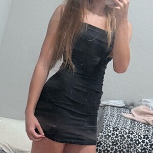 Elegant Black Women's Dress